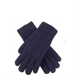 Dents Women's Cable Knit Gloves